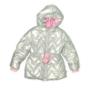 Billie blush snow coat